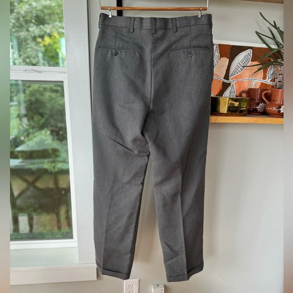 Haggar vintage charcoal